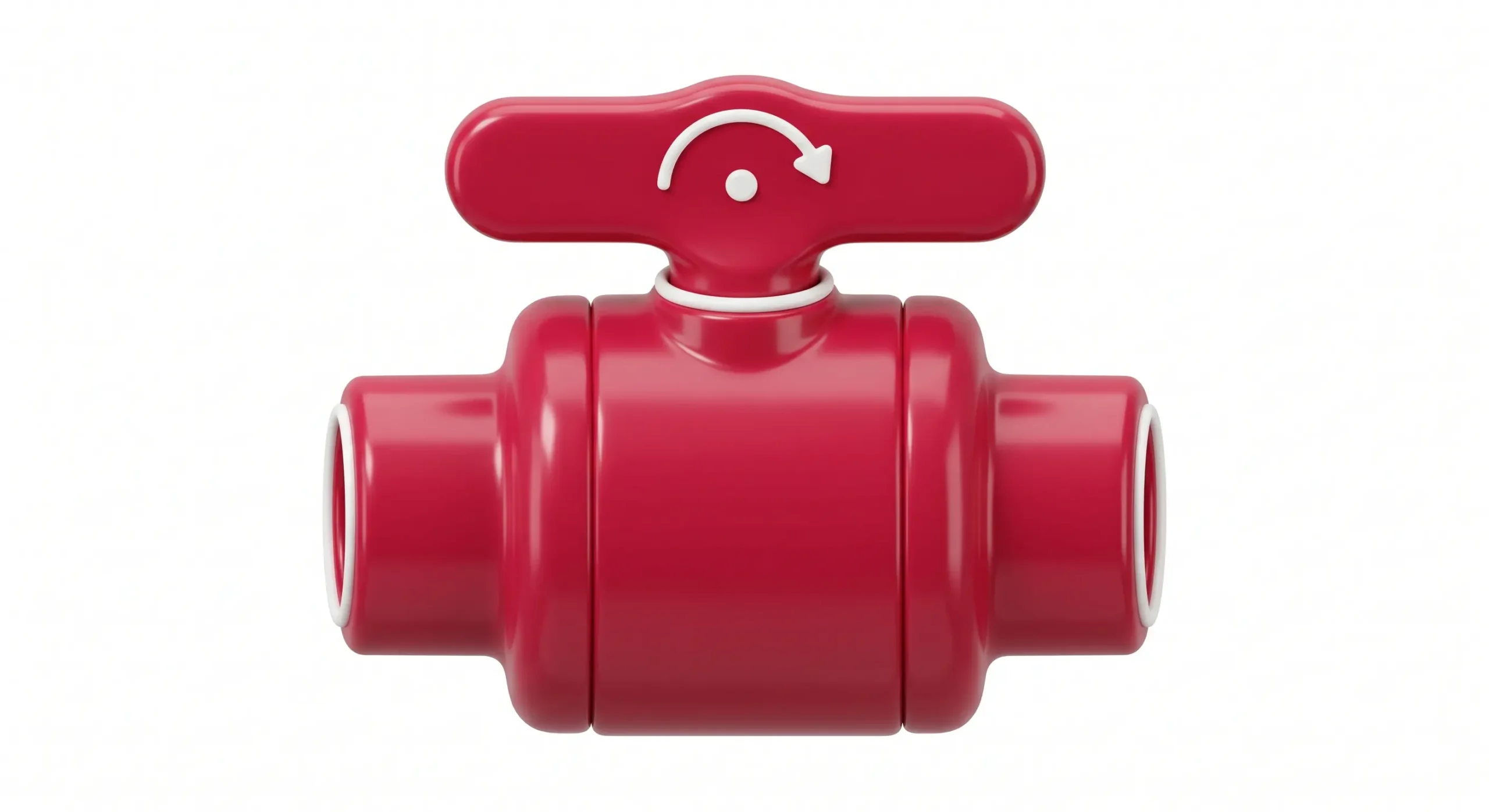 Ice maker and washing machine valve installations
