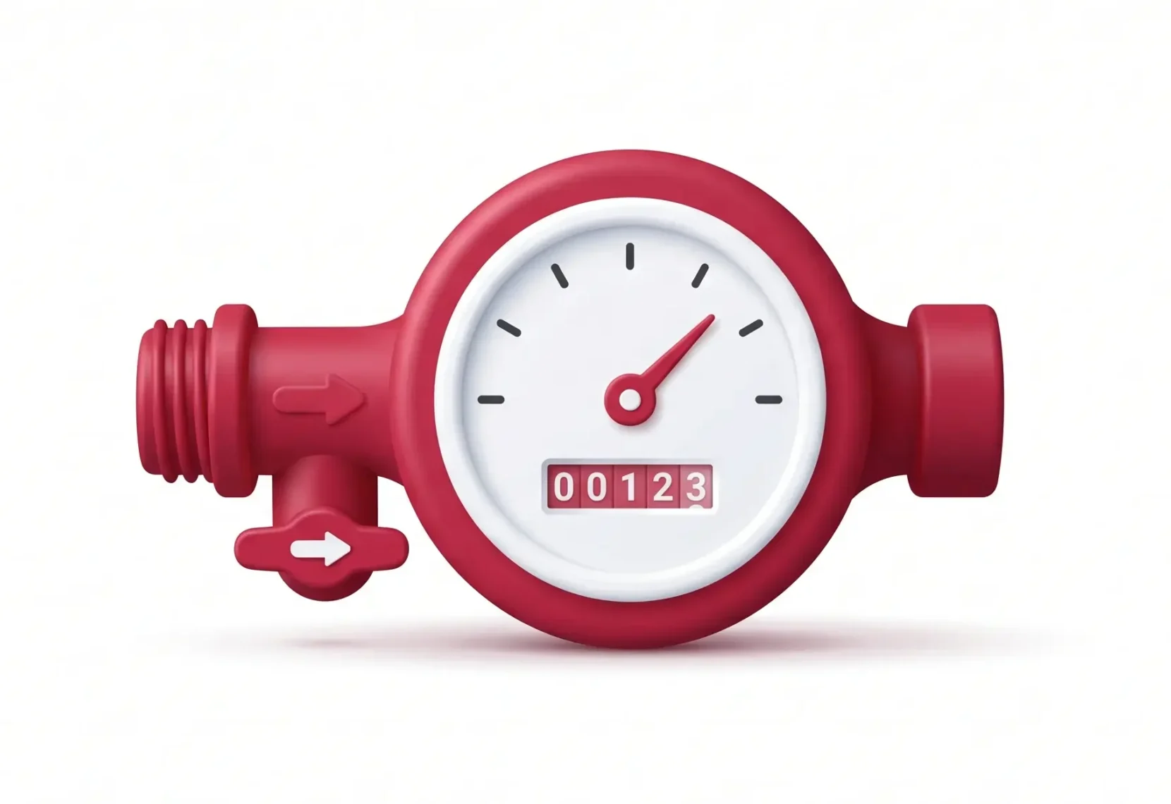 water line replacement from the meter to home