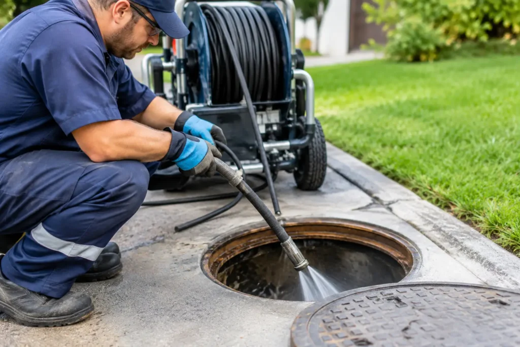 Hydro Jetting a Clogged Sewer Line: When It Helps