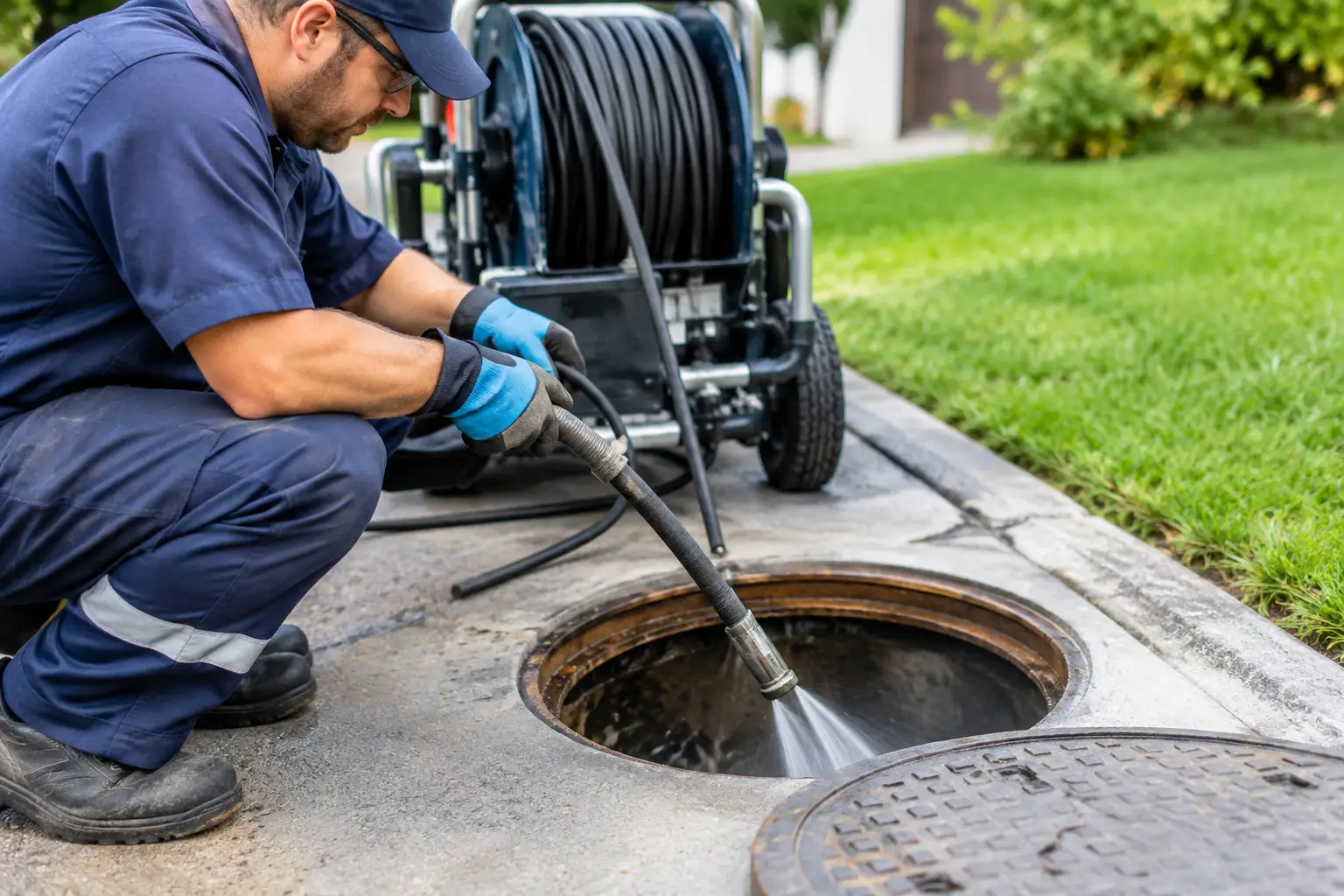 Hydro Jetting a Clogged Sewer Line: When It Helps